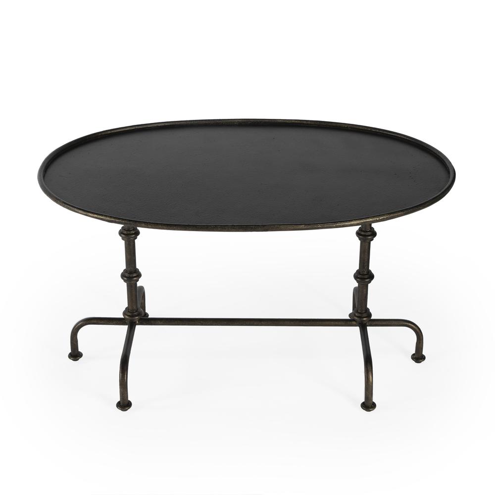 Company Kira Metal Coffee Table, Silver. Picture 2