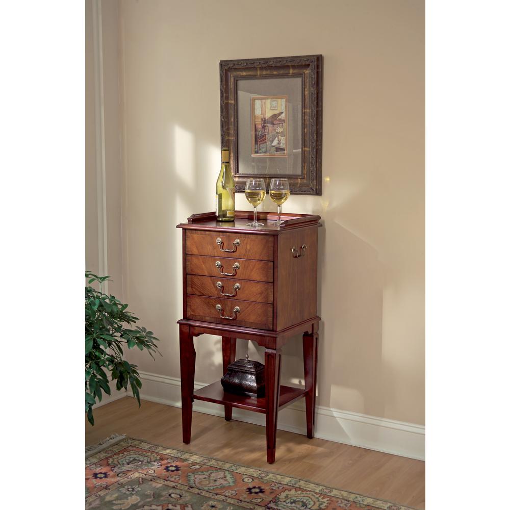 Company Hardwick 4-Drawer Chest, Dark Brown. Picture 4