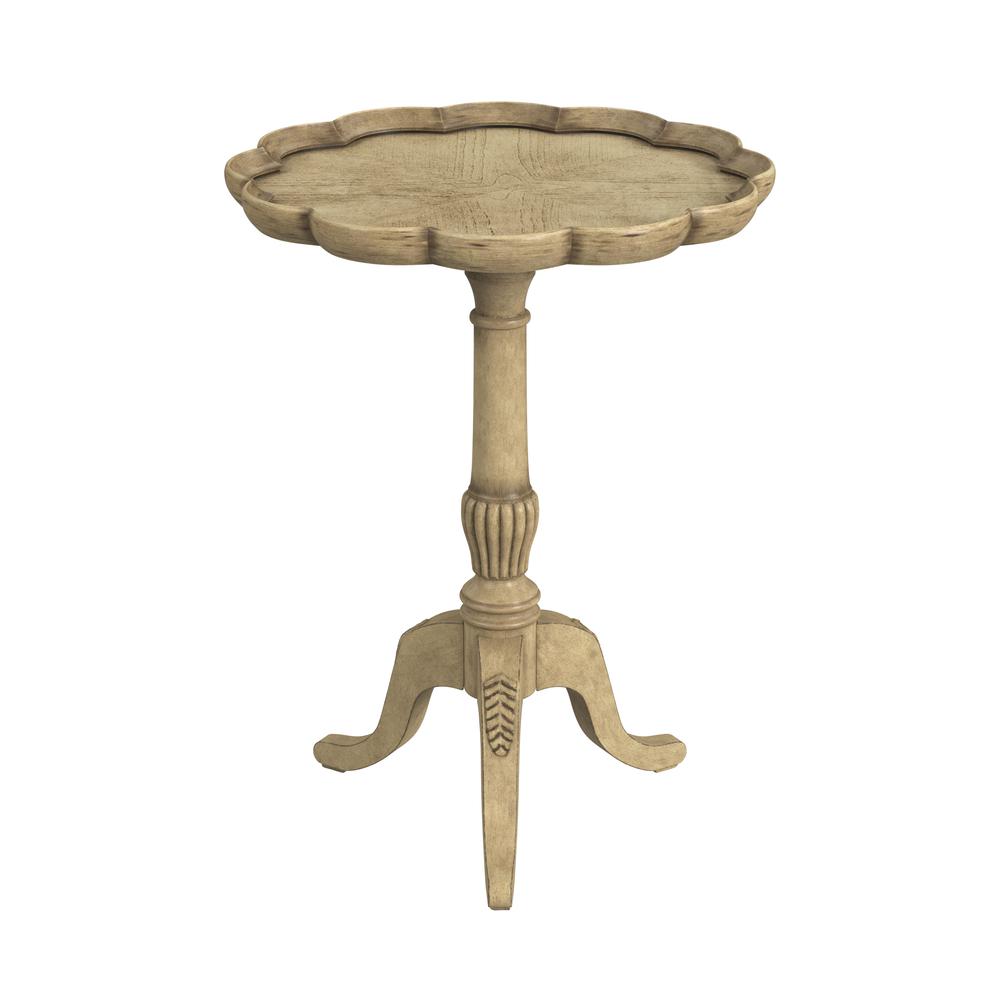 Company Dansby Pedestal Side Table, Beige. Picture 1