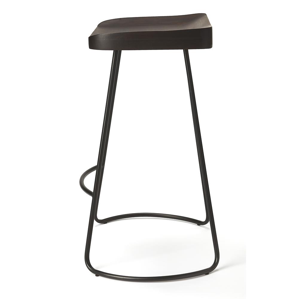 Company Alton Backless Coffee  25.5" Counter Stool, Dark Brown. Picture 5