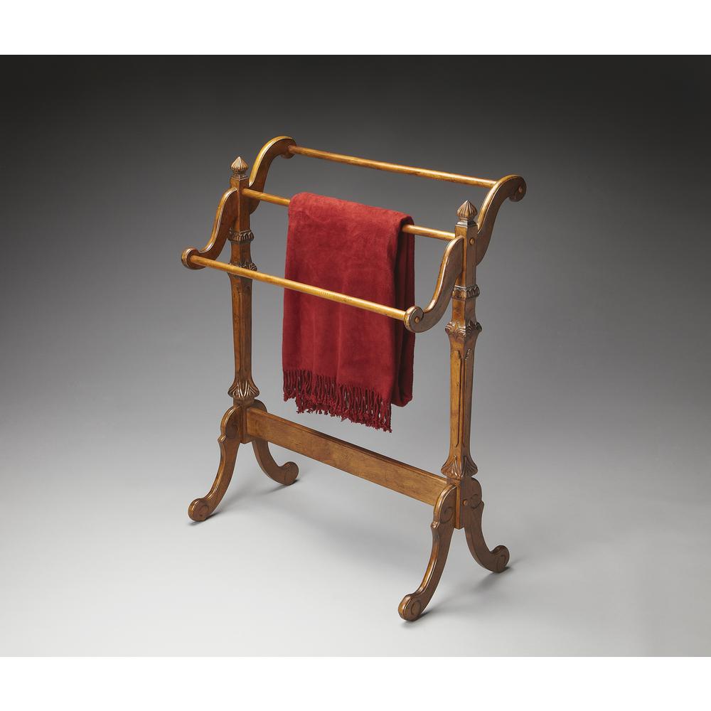 Company Newhouse Blanket Stand, Medium Brown. Picture 2