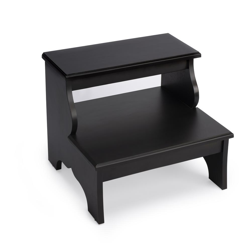 Company Melrose Brushed Sable Step Stool, Dark Brown. Picture 1