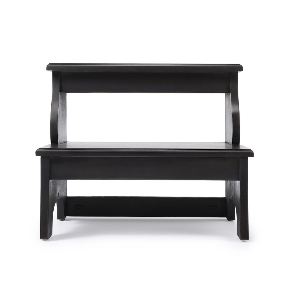 Company Melrose Brushed Sable Step Stool, Dark Brown. Picture 3