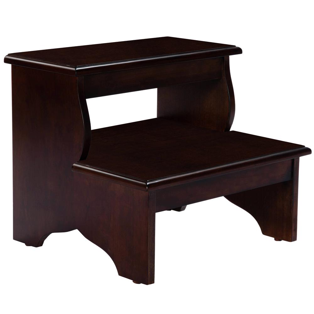 Company Melrose Step Stool, Dark Brown. Picture 1
