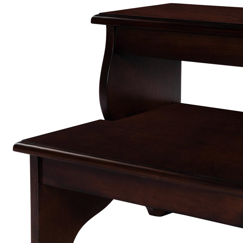Company Melrose Step Stool, Dark Brown. Picture 7
