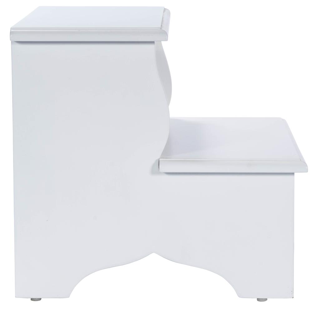 Melrose White Step Stool. Picture 7