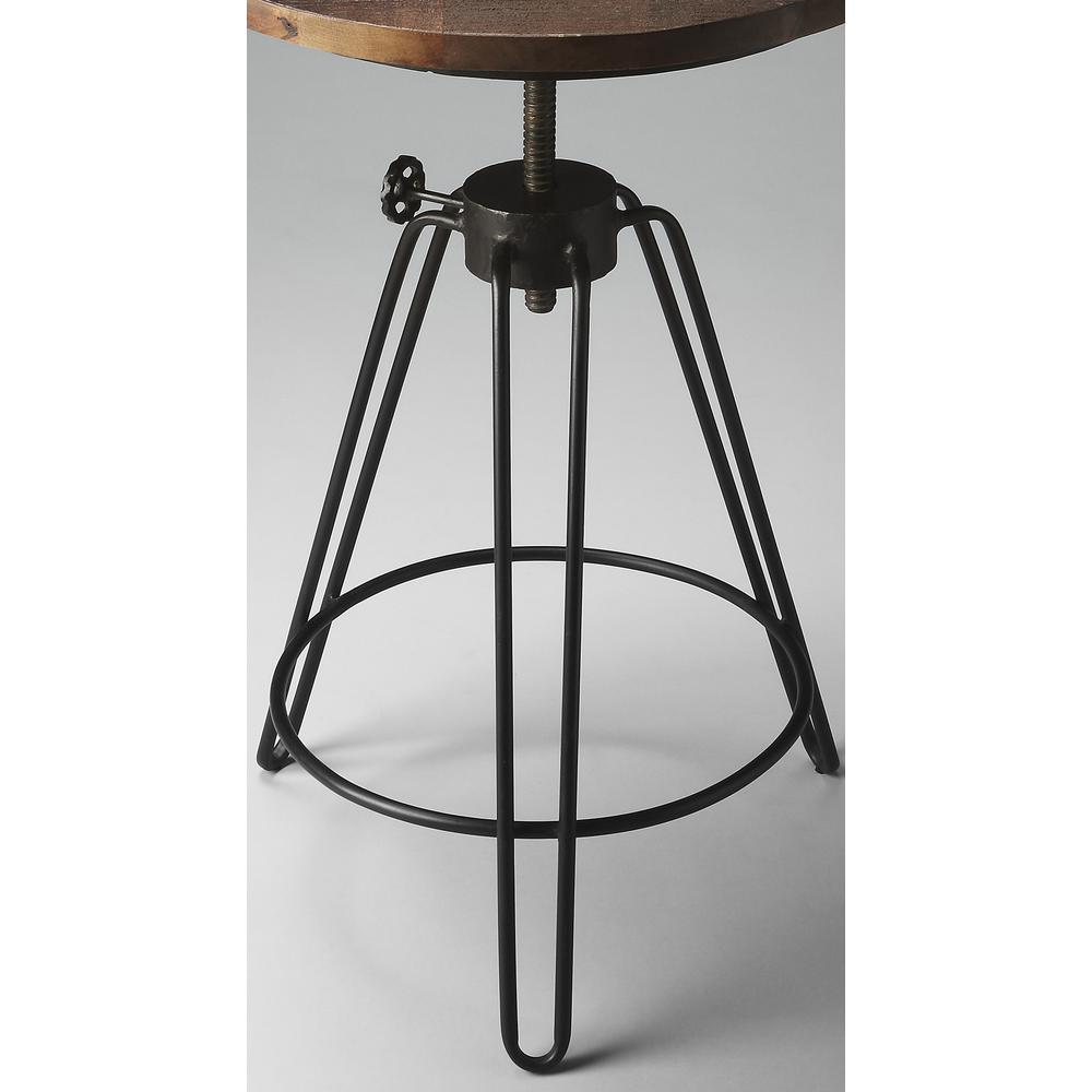 Company Trenton Metal & Wood Side Table, Multi-Color. Picture 2