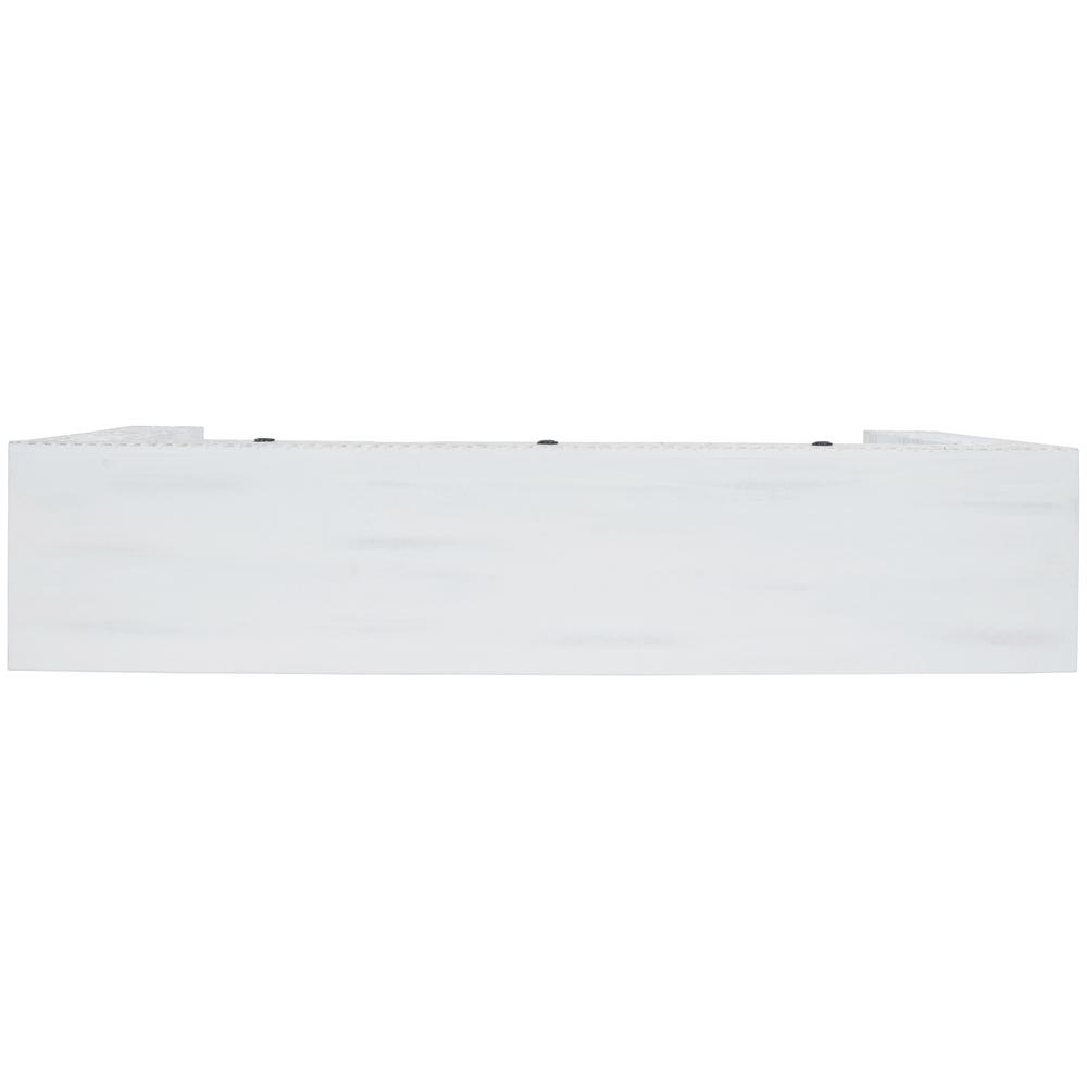 Janta Rectangular Console Table in White. Picture 6