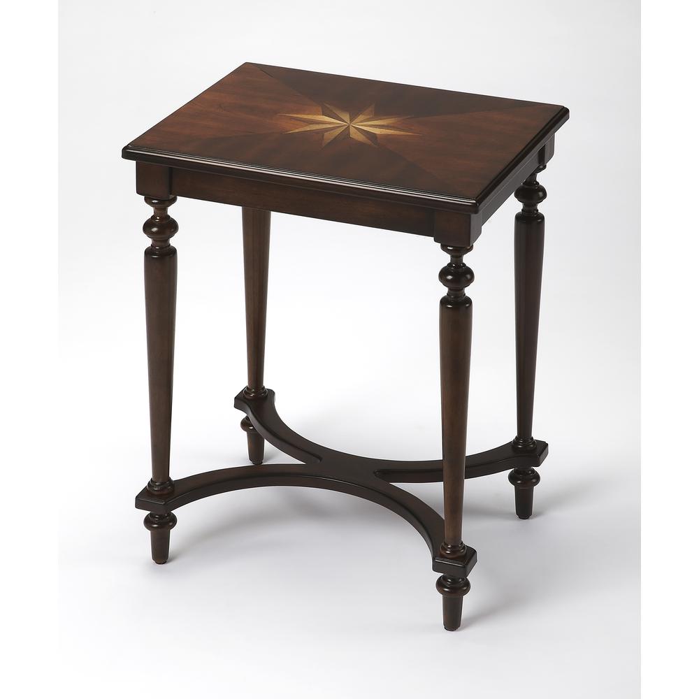 Company Tyler Side Table, Dark Brown. Picture 1