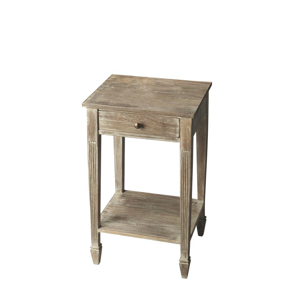 Company Bixby Rectangular Side Table, Gray. Picture 1