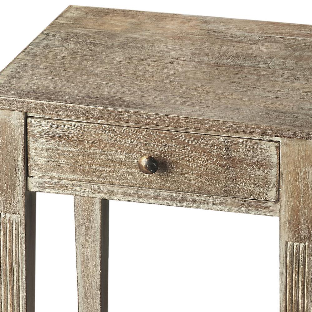Company Bixby Rectangular Side Table, Gray. Picture 2