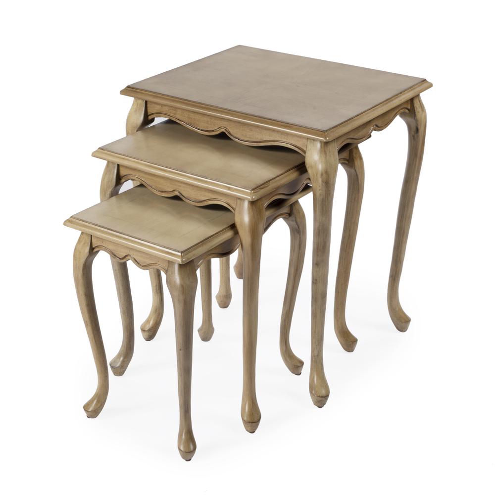 Thatcher Nesting Tables, Beige. Picture 1