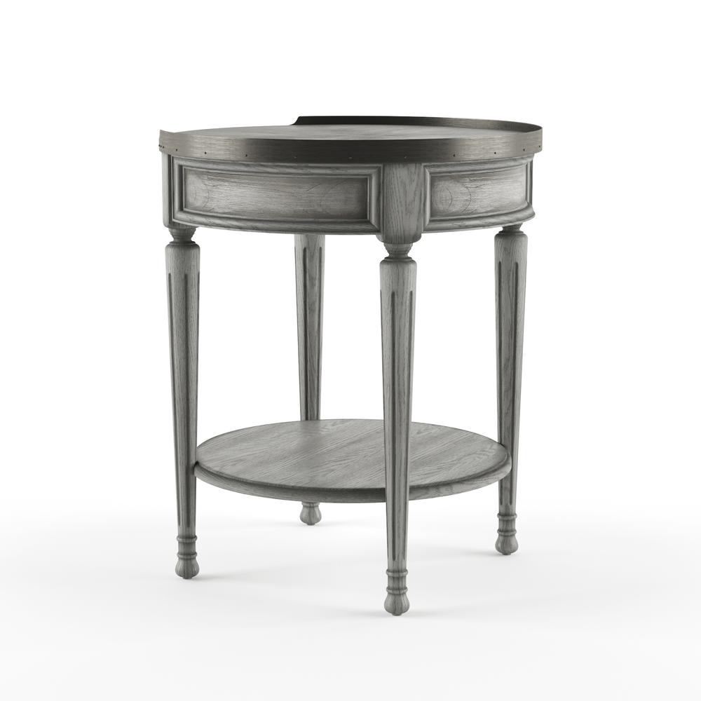 Company Sampson Side Table with Storage, Gray. Picture 2