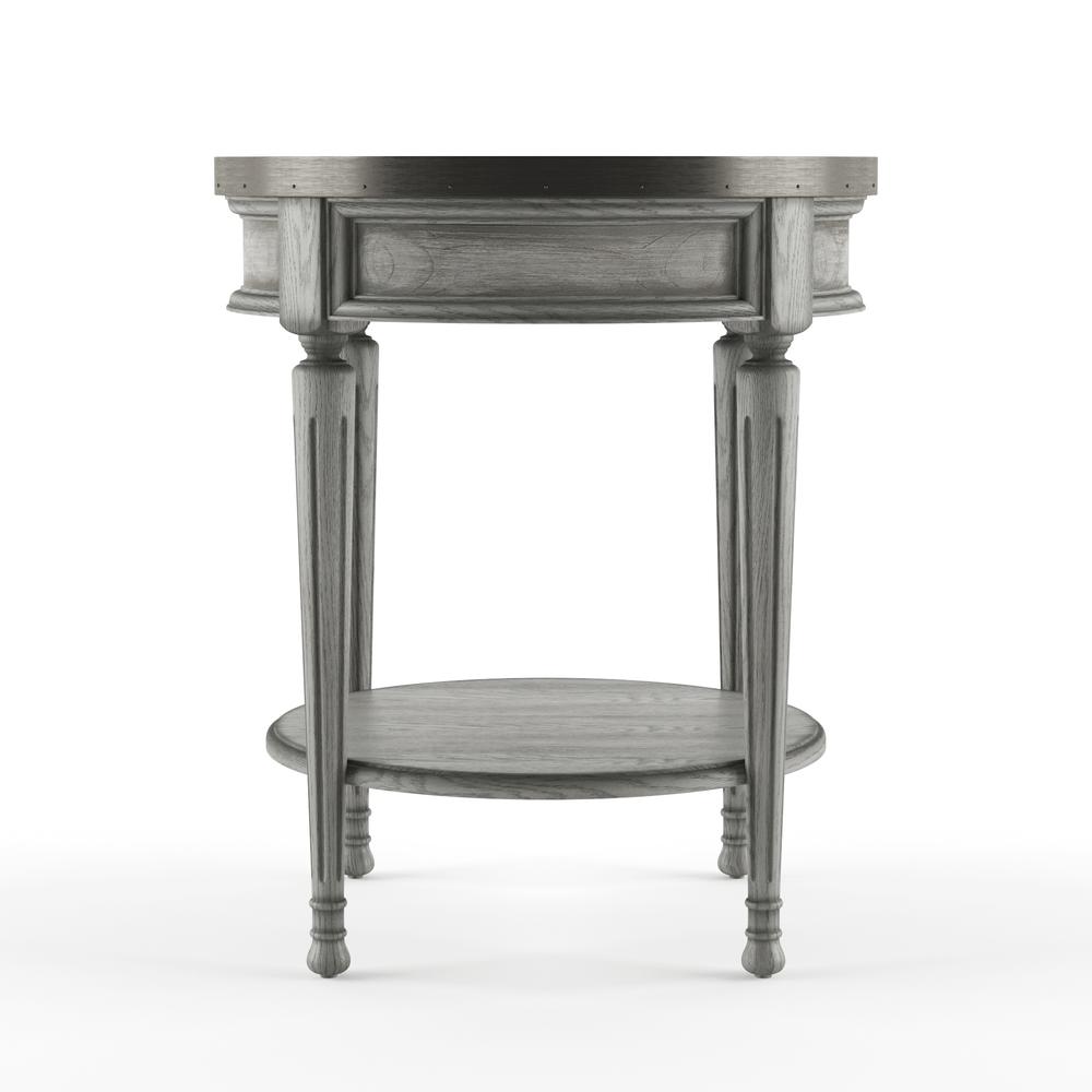 Company Sampson Side Table with Storage, Gray. Picture 3