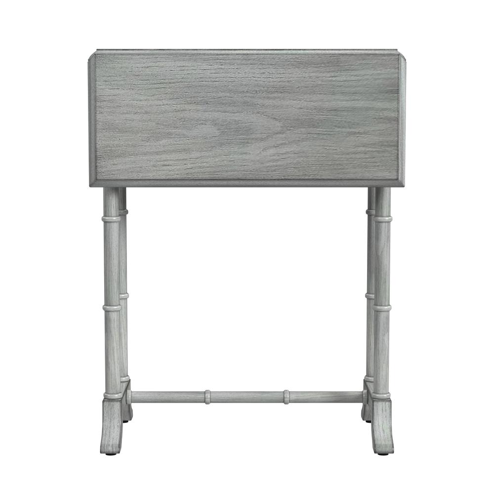 Company Darrow Drop-Leaf Side Table, Gray. Picture 3
