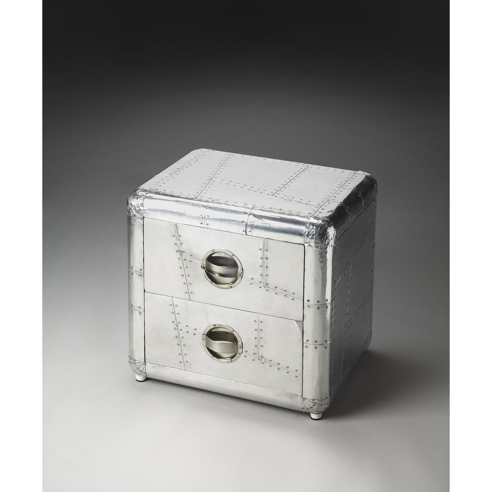 Company Midway Aviator Side Table, Silver. Picture 3