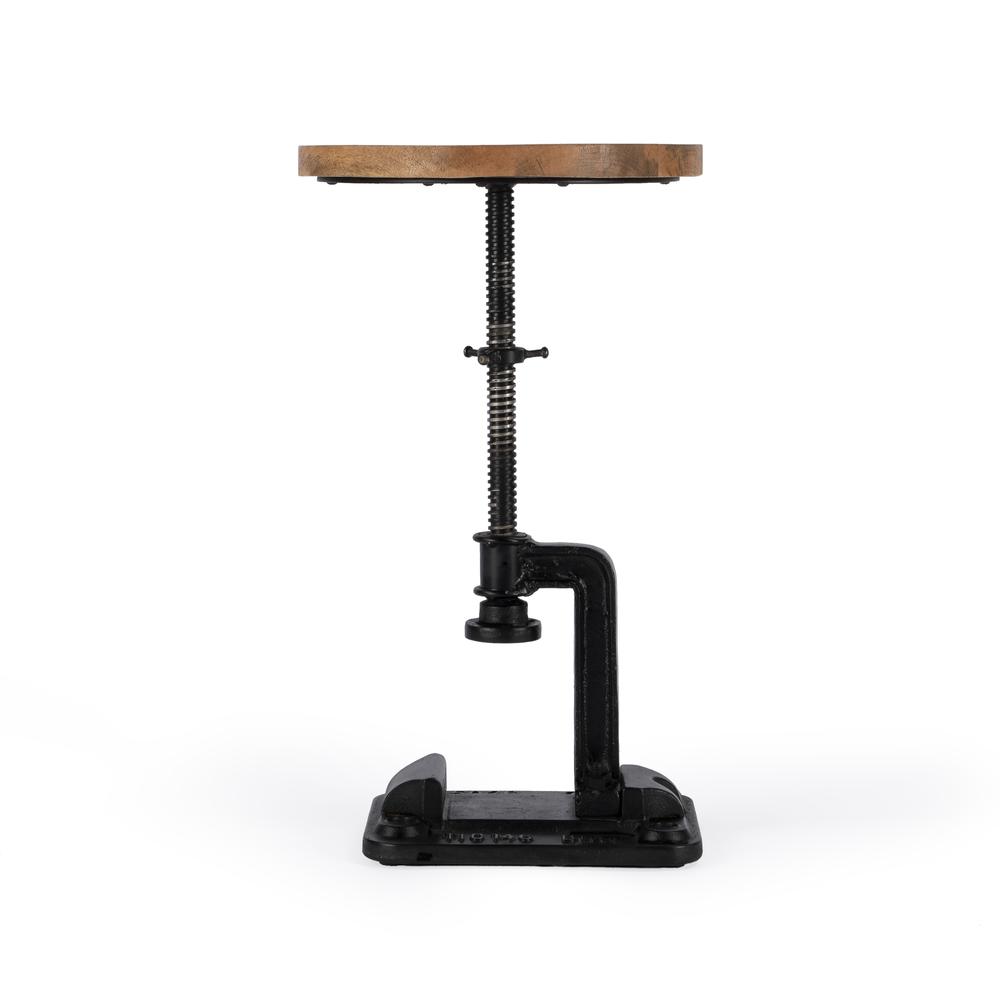Company Ellis Adjustable Pedestal Side table, Multi-Color. Picture 3