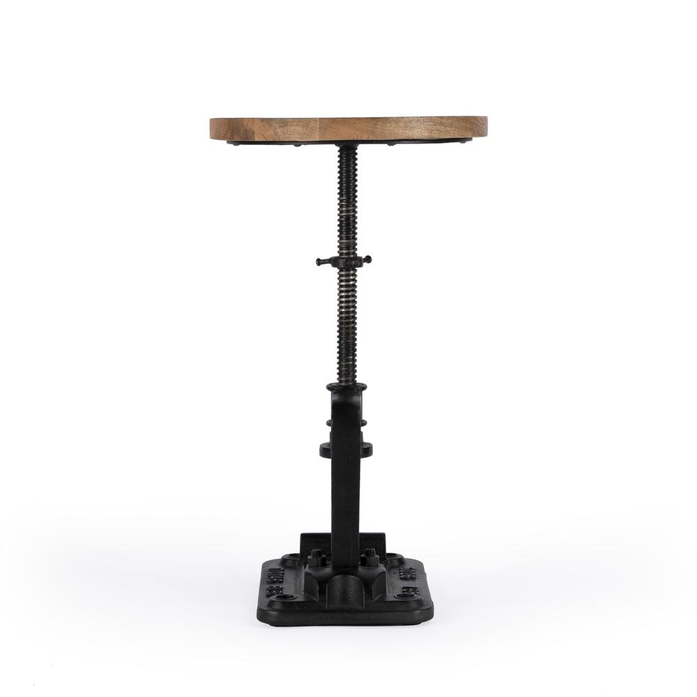Company Ellis Adjustable Pedestal Side table, Multi-Color. Picture 4