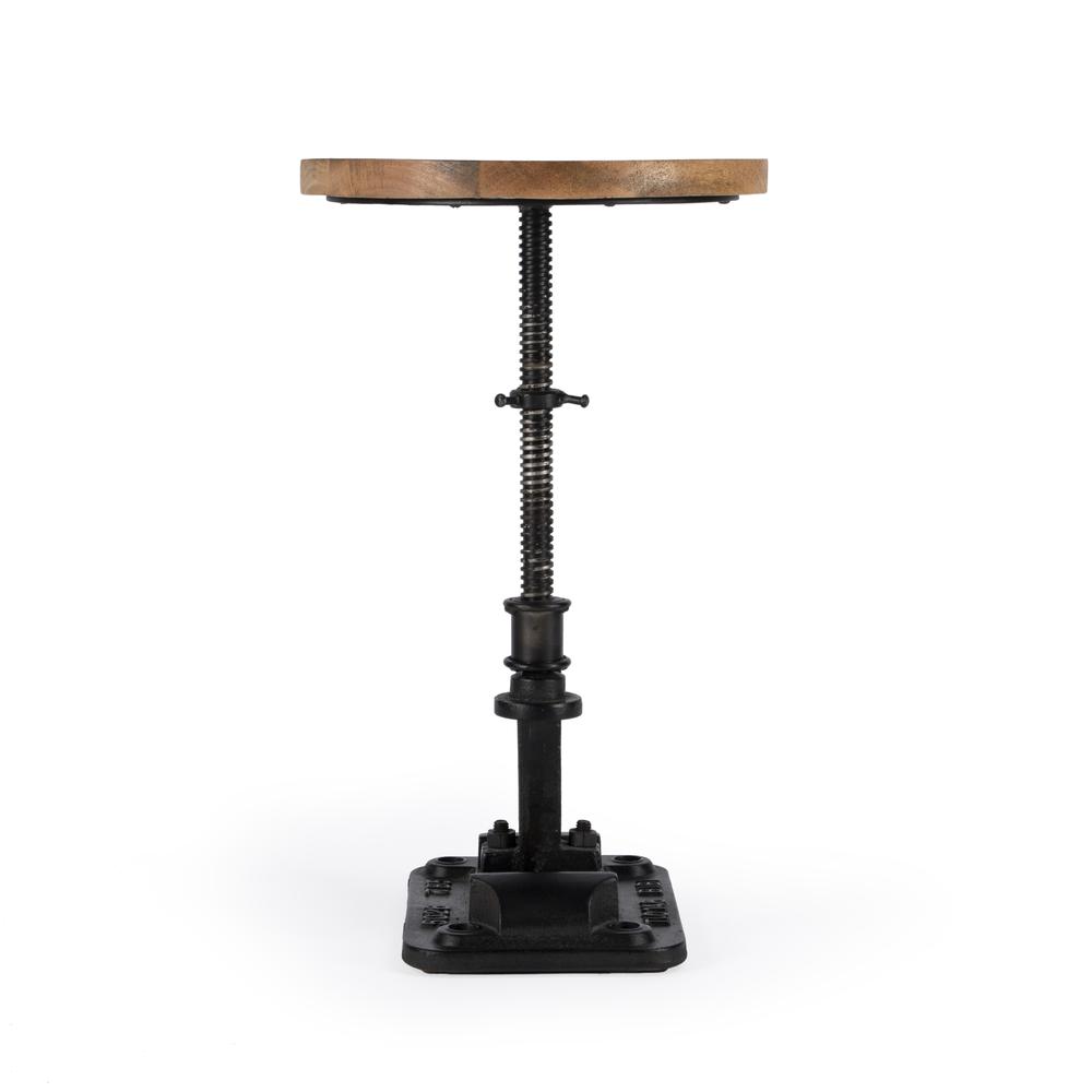 Company Ellis Adjustable Pedestal Side table, Multi-Color. Picture 6