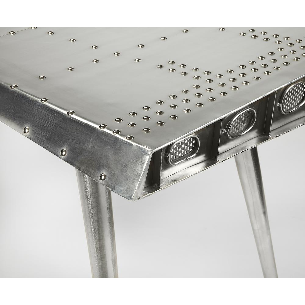 Company Midway Aviator Desk, Silver. Picture 3