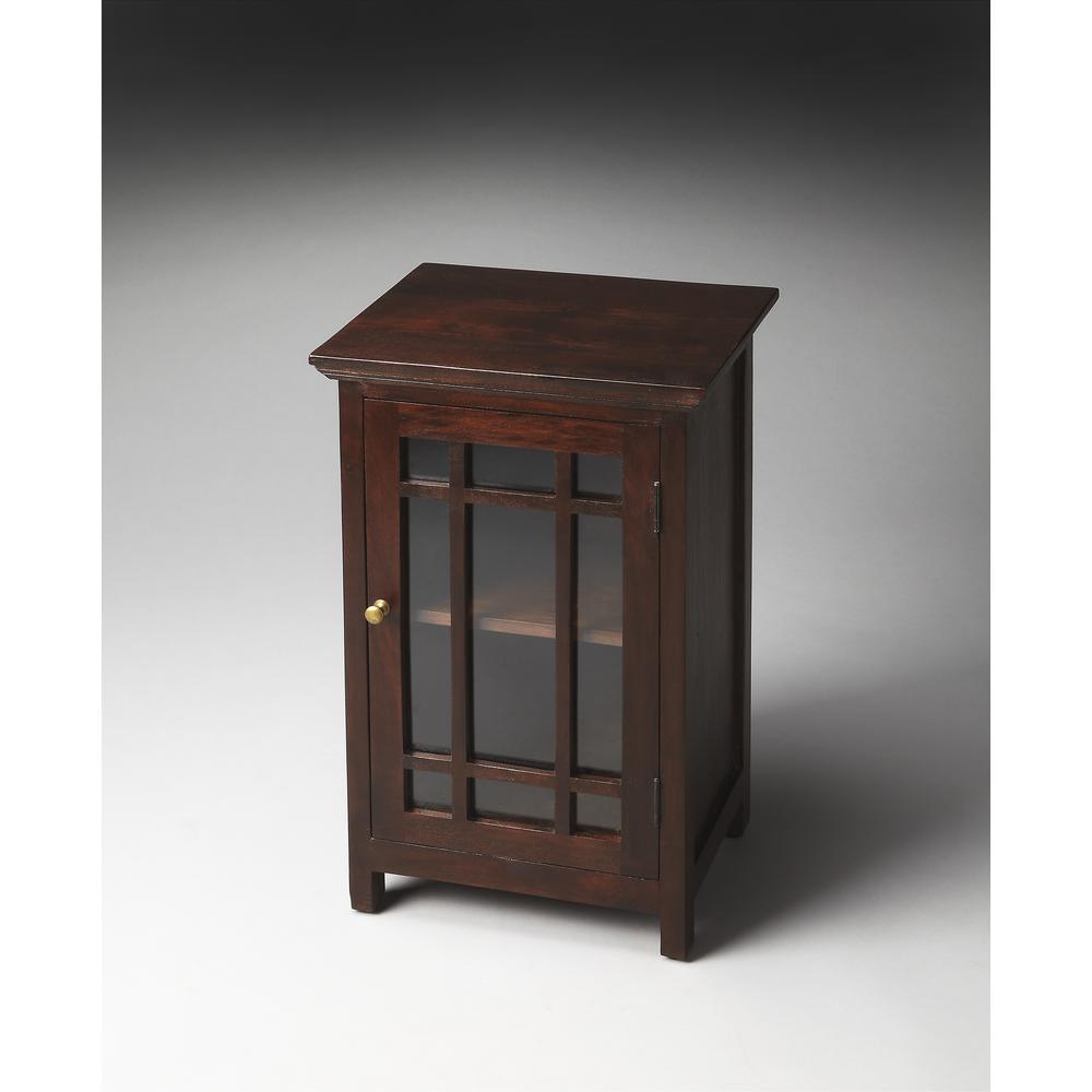 Company Baxter Transitional Cabinet, Dark Brown. Picture 2