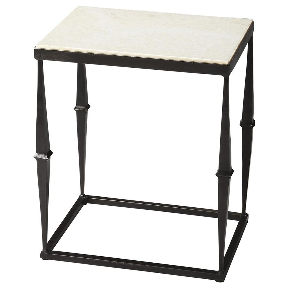 Company Jacoby Marble Side Table, Multi-Color. Picture 1