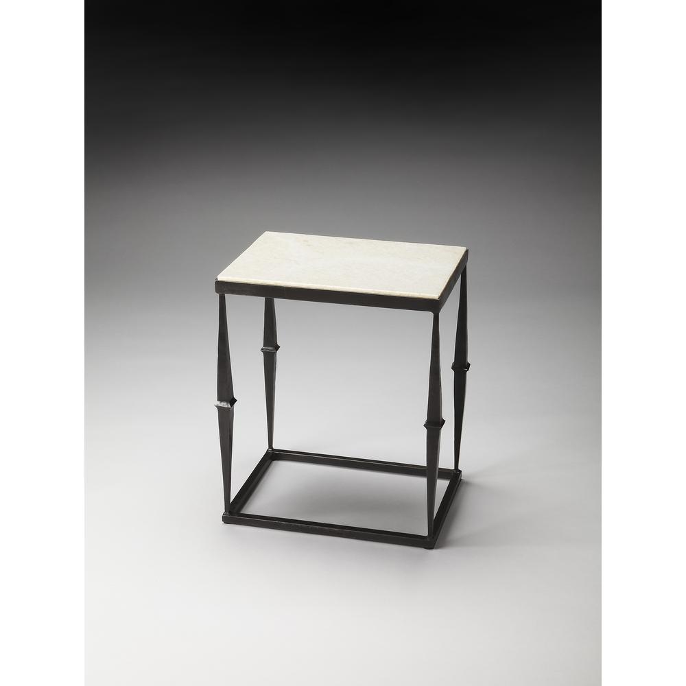 Company Jacoby Marble Side Table, Multi-Color. Picture 2