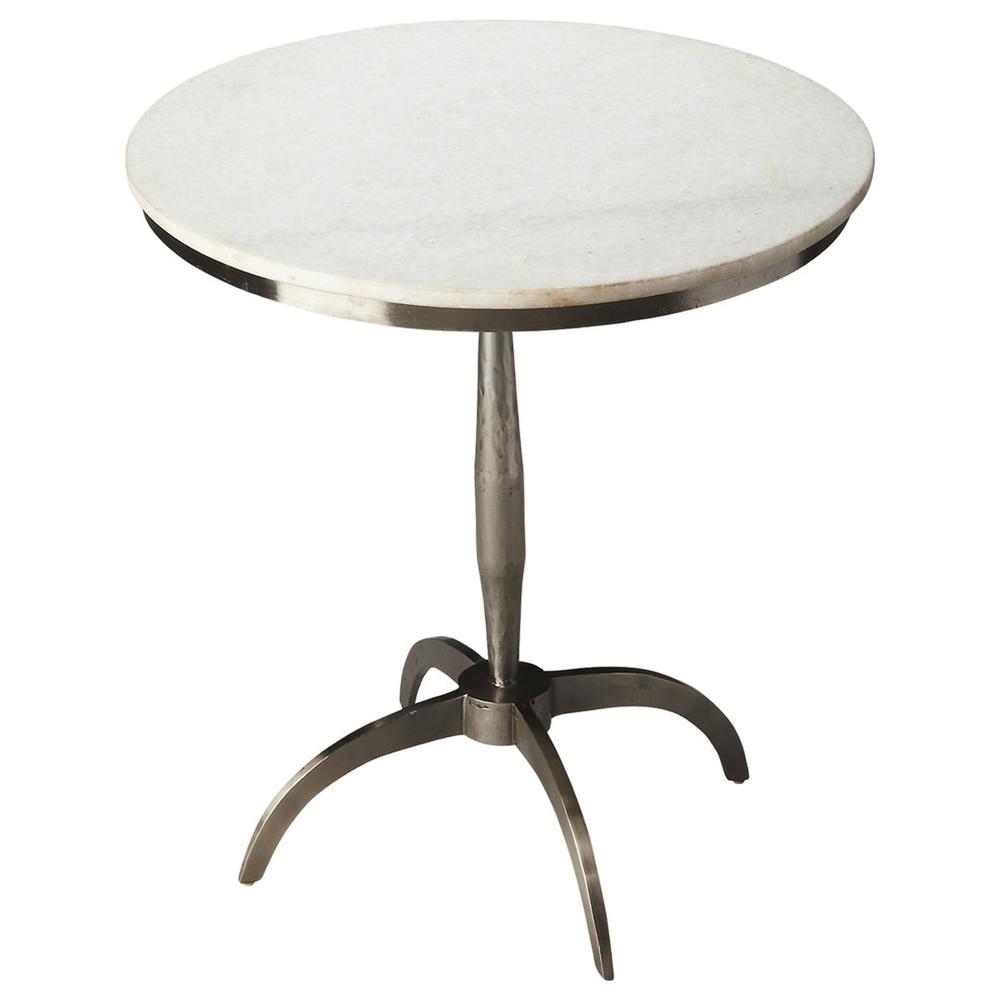 Company Palmilla Marble & Metal Side Table, Multi-Color. Picture 1