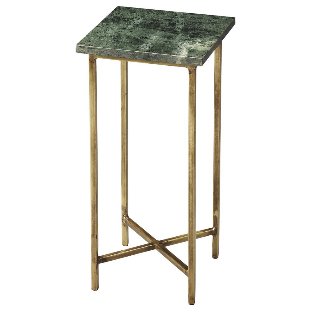 Company Versilia Green Marble Scatter Side  Table, Green. Picture 1