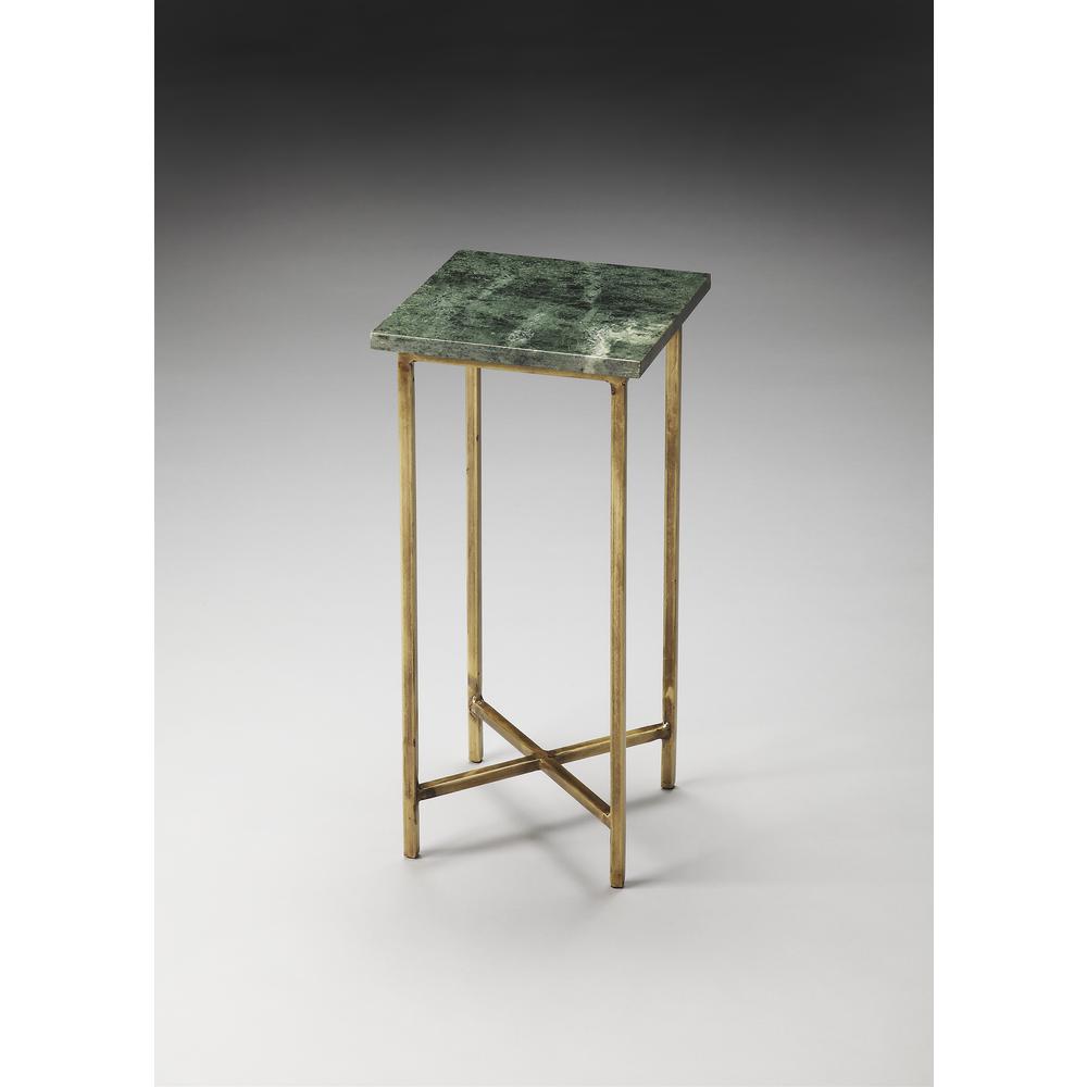 Company Versilia Green Marble Scatter Side  Table, Green. Picture 2