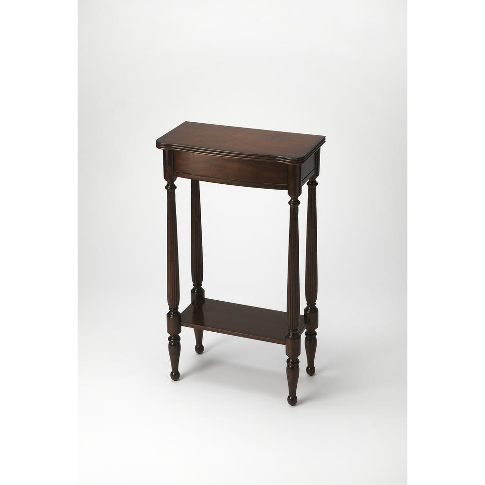 Company Whitney Console Table, Medium Brown. Picture 1
