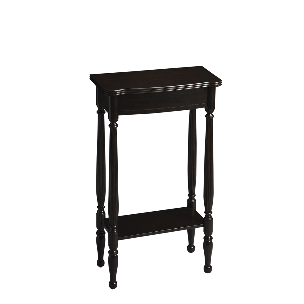 Whitney Rubbed Black Console Table, Rubbed Black. Picture 2