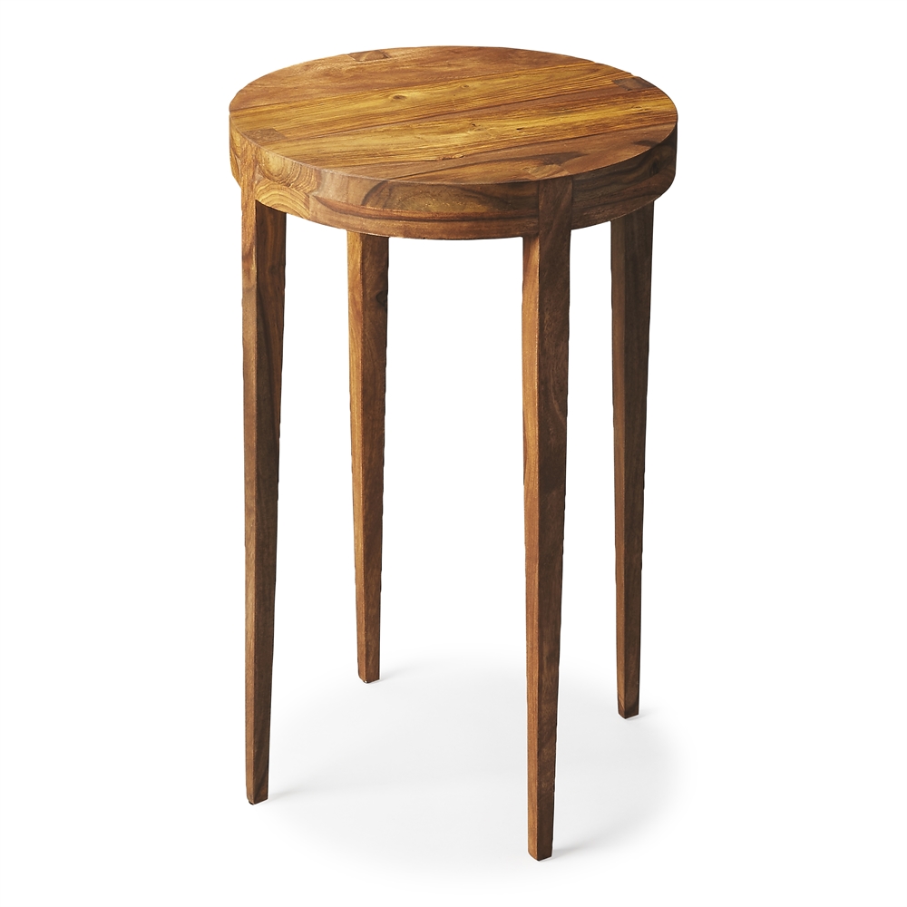 Cagney Solid Wood Accent Table. Picture 1