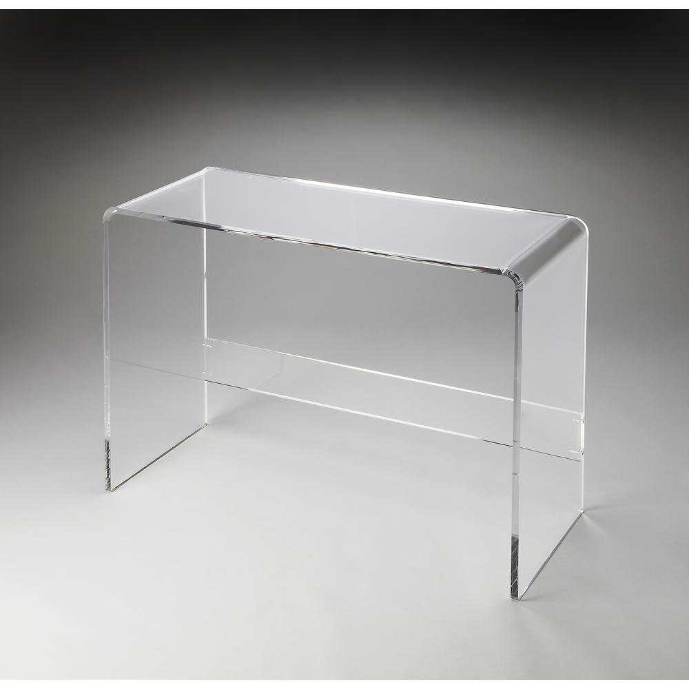 Company Crystal Clear Acrylic Console Table, Clear. Picture 3