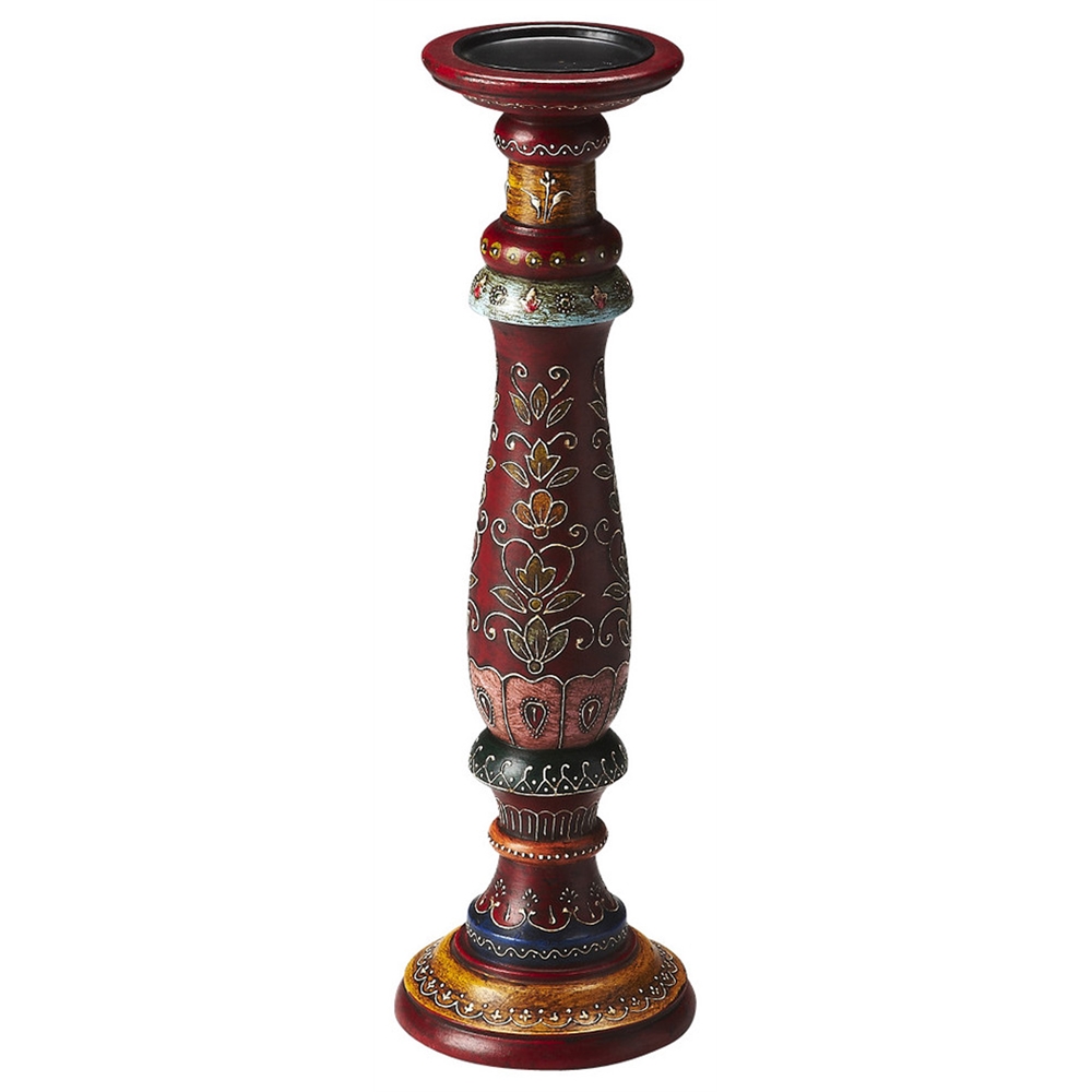 Traditional Treasures Hand-Painted Candle Holder, Belen Kox. Picture 1