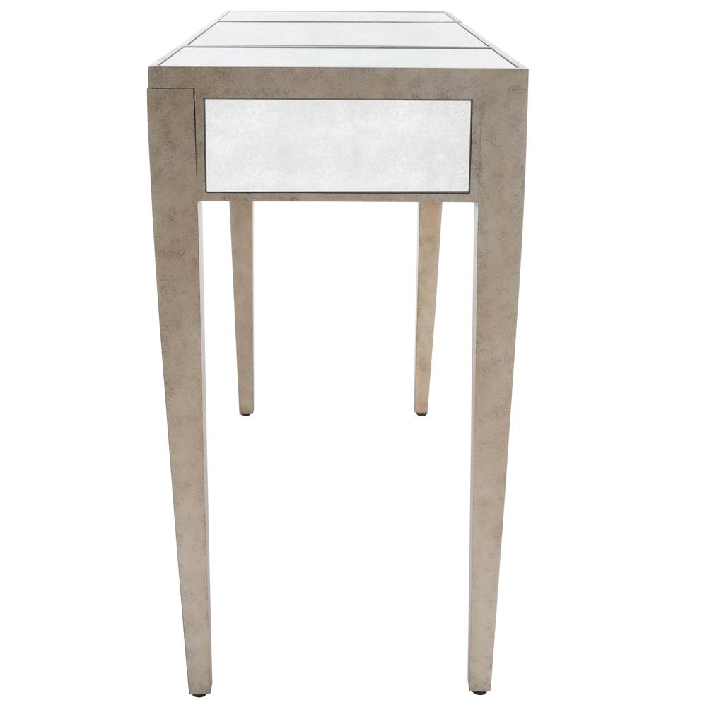 Company Constance Mirrored Vanity Table, Silver. Picture 3