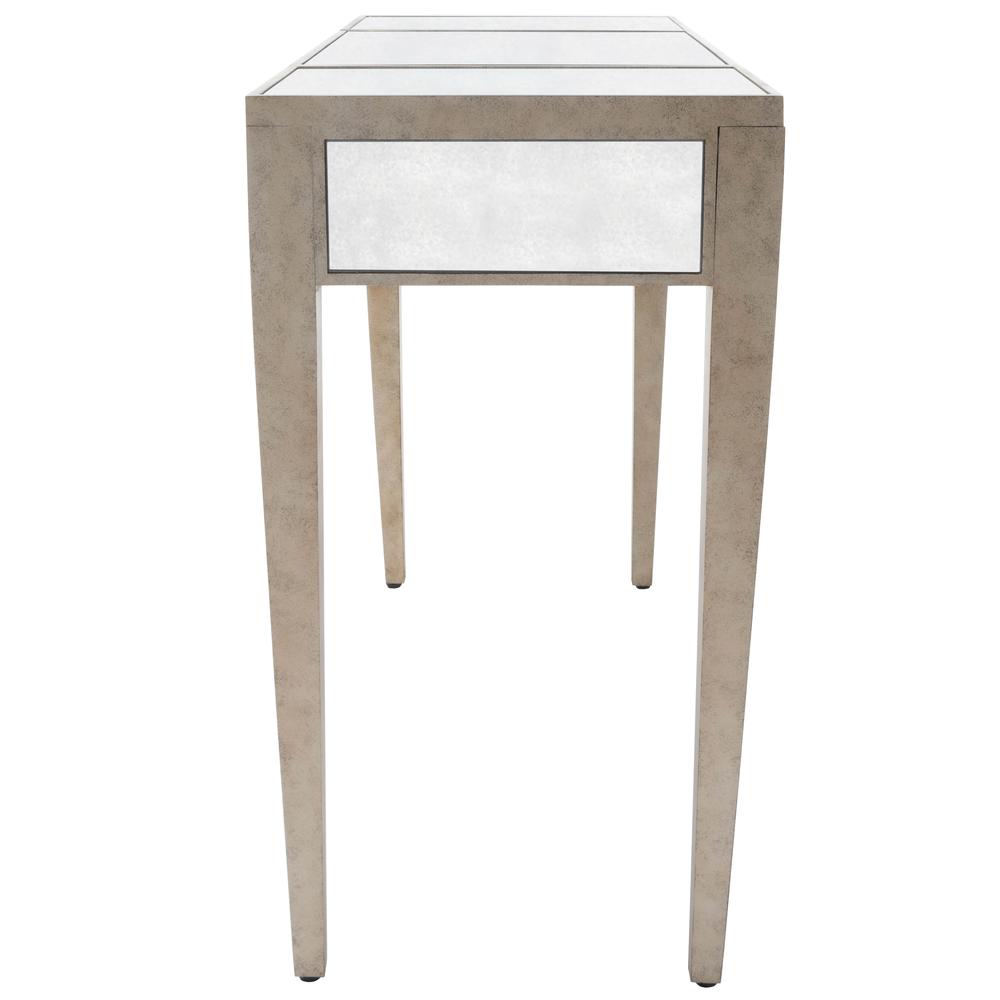 Company Constance Mirrored Vanity Table, Silver. Picture 5
