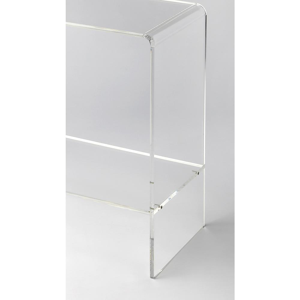 Company Crystal Clear Acrylic Console Table, Clear. Picture 2