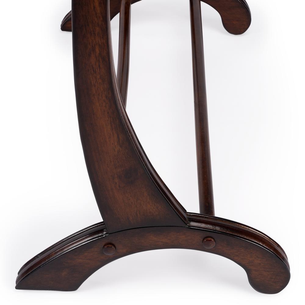 Company Nathaniel Blanket Stand, Dark Brown. Picture 5