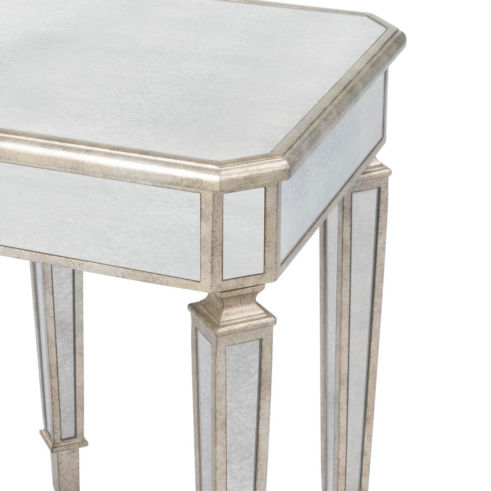Celeste Mirrored End Table. Picture 3