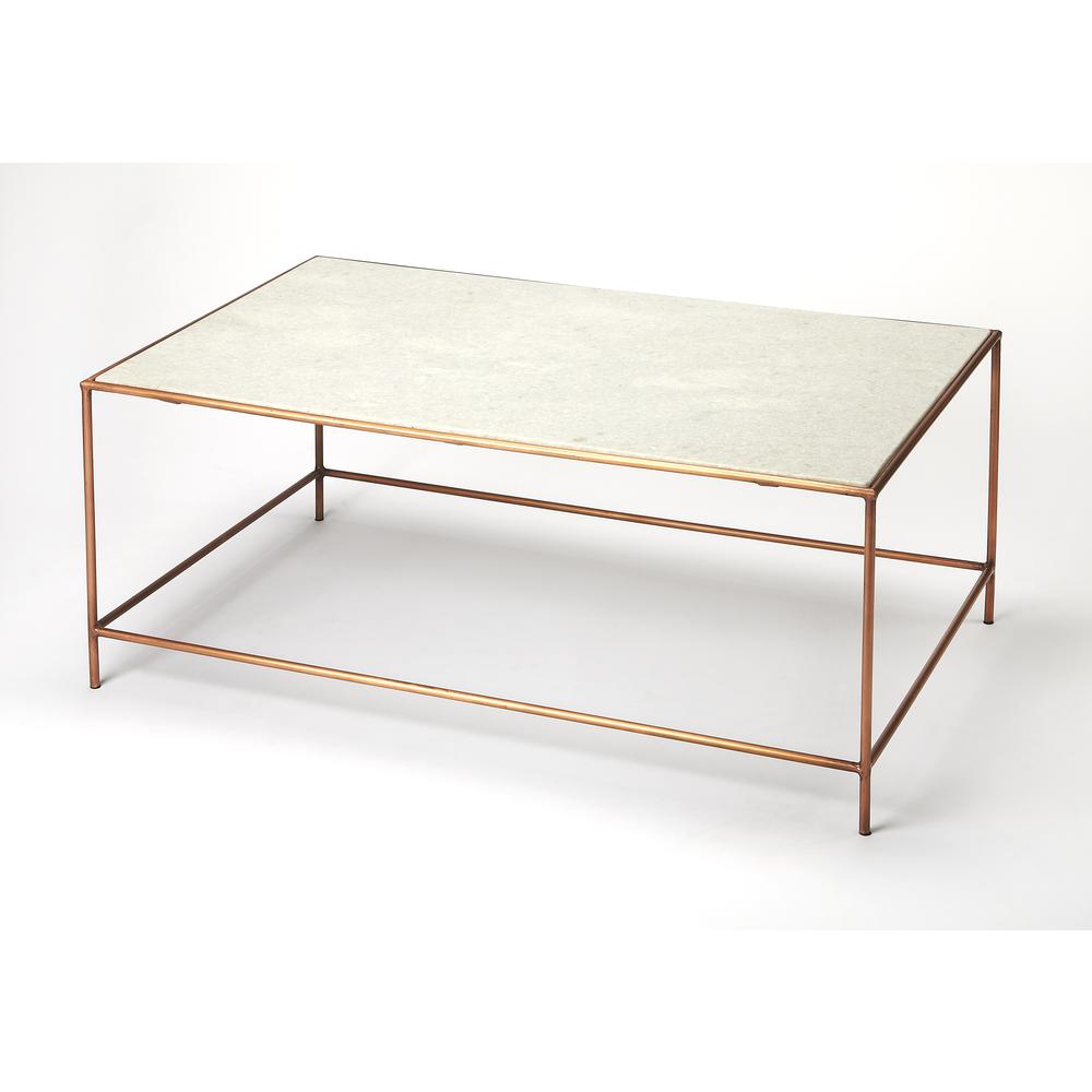 Company Copperfield Marble Coffee Table, Multi-Color. Picture 1