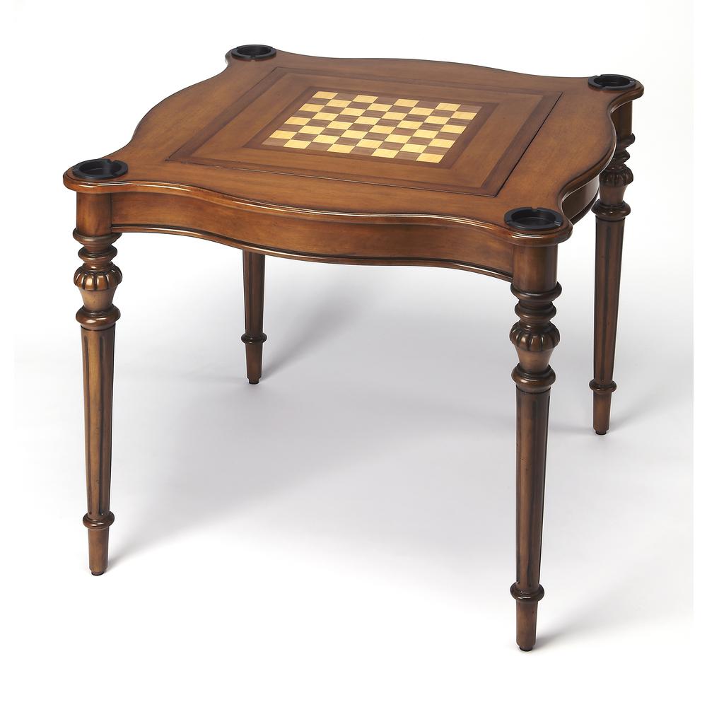 Company Eastwick Game Table, Medium Brown. Picture 1