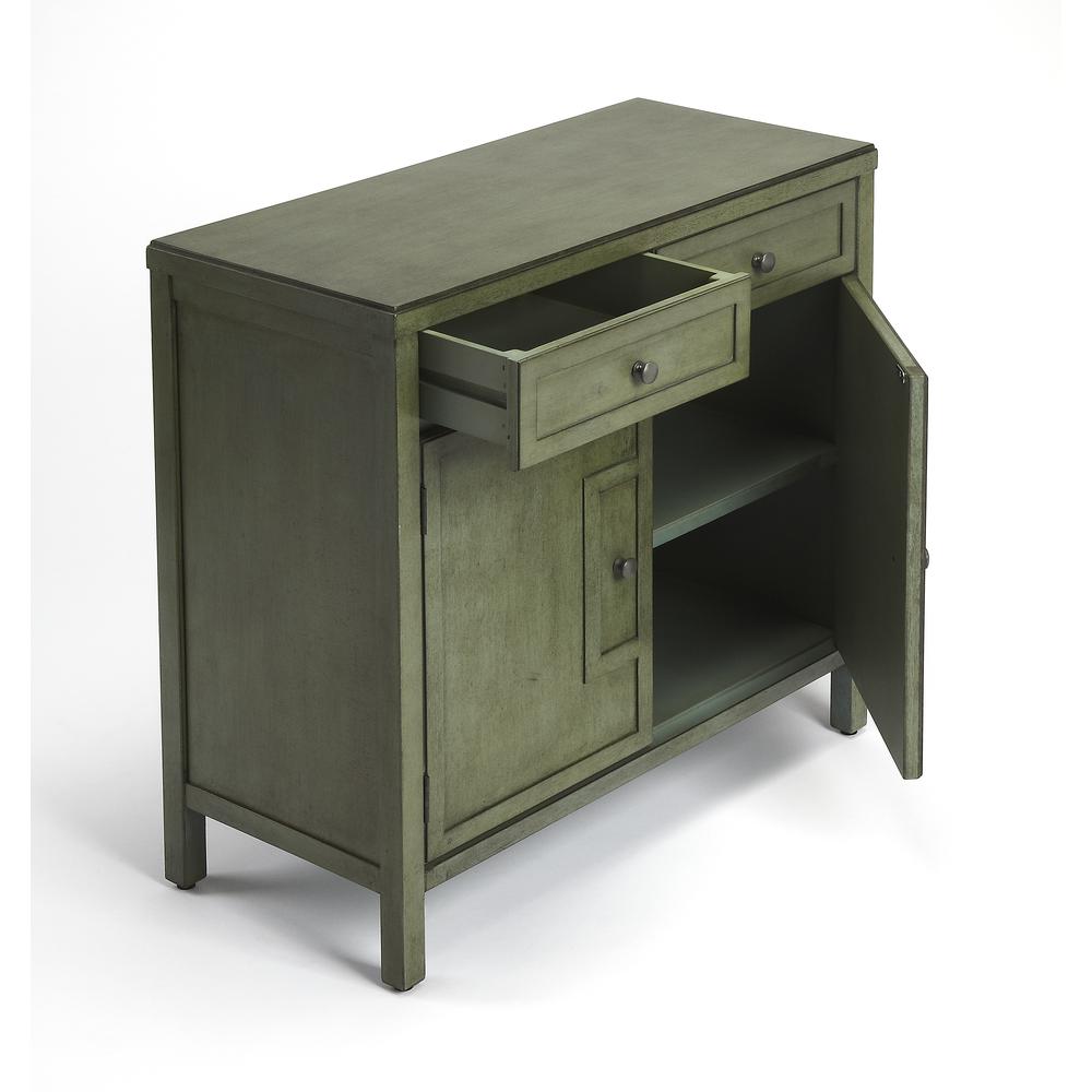 Company Imperial Green Accent Cabinet, Green. Picture 2