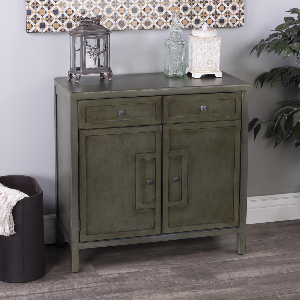 Company Imperial Green Accent Cabinet, Green. Picture 7