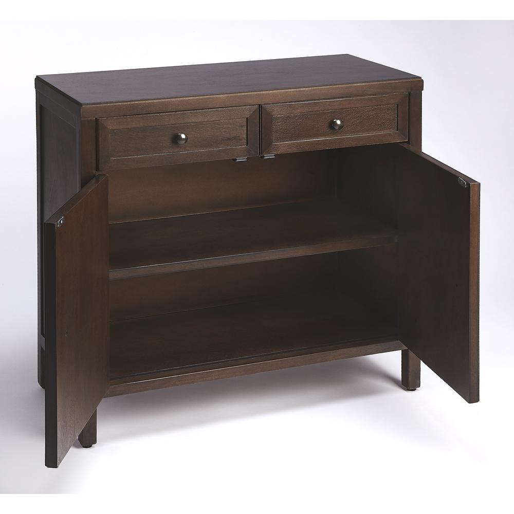 Company Imperial Coffee Accent Cabinet, Dark Brown. Picture 2