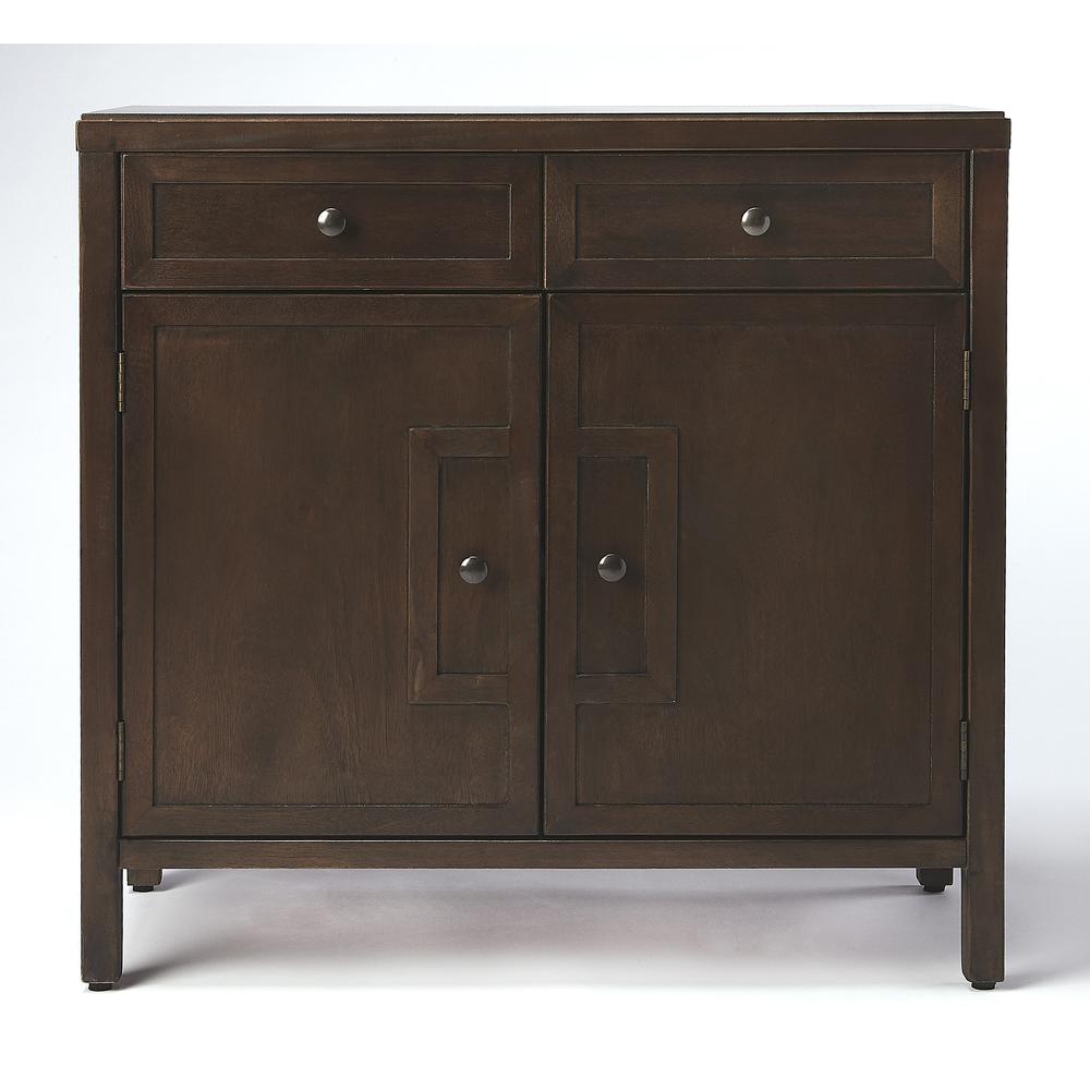 Company Imperial Coffee Accent Cabinet, Dark Brown. Picture 4
