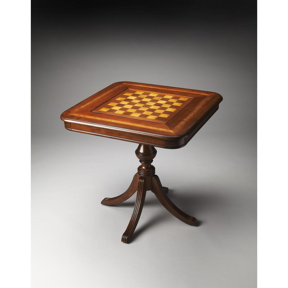 Company Morphy Game Table, Medium Brown. Picture 4