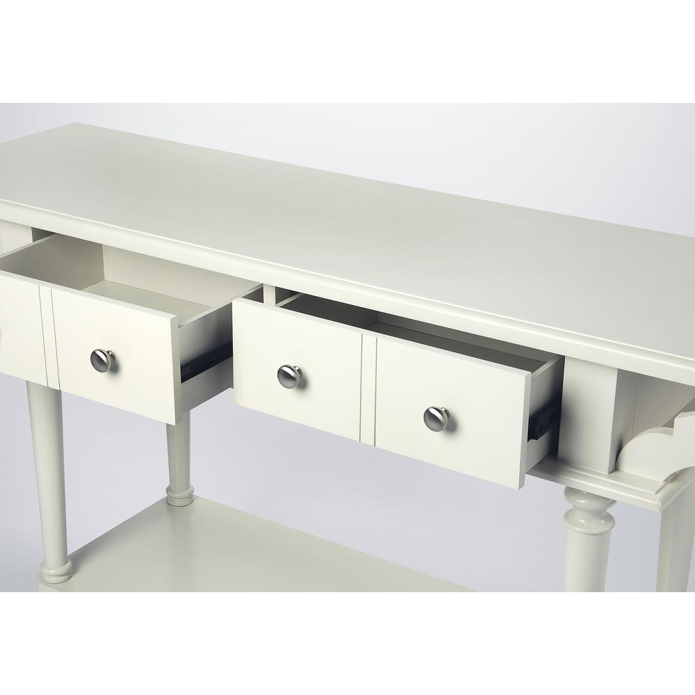 Company Talia Console Table, White. Picture 3