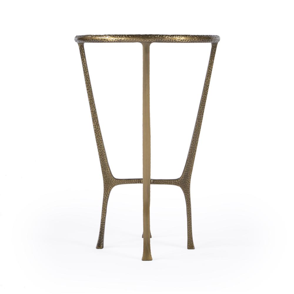 Company Switlania Marble Side Table, Gold. Picture 5
