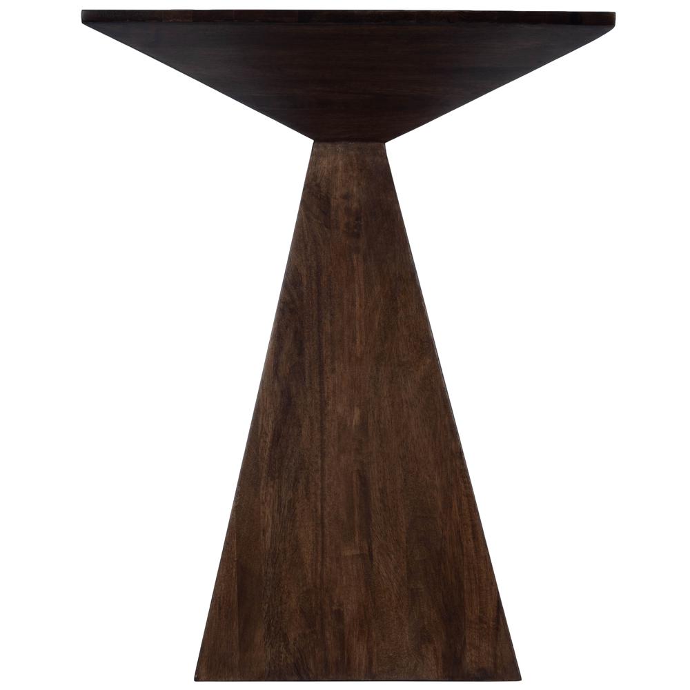 Company Titus Modern End Table, Dark Brown. Picture 5